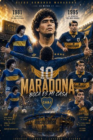 Maradona Boca Juniors Infographic Poster – GPT Image 2 prompt by Lalo Zanoni