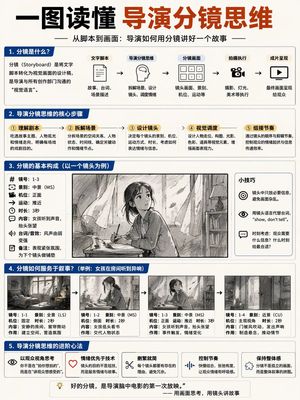 Infographie : Le Storyboard du Réalisateur – GPT Image 2 prompt by AlainYe