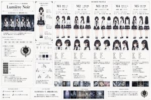 Idol Unit Concept Reference Sheet – GPT Image 2 prompt by WTR