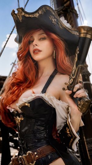 Ritratto realistico di cosplay pirata – GPT Image 2 prompt by Jack Ma-e/acc