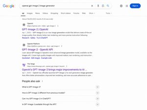Google Search Results Mockup – GPT Image 2 prompt by Keyboard81727