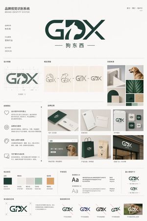 Pet Brand Identity System Board – GPT Image 2 prompt by 沐阳