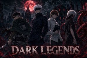 Dark Anime Legends Poster – GPT Image 2 prompt by AIHubmix