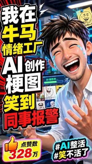 Couverture de mème pour réseaux sociaux – GPT Image 2 prompt by 币安小说—— ● ——（IP版）