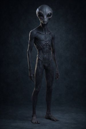 Uncanny Full-Body Alien Portrait – GPT Image 2 prompt by Riley Coyote