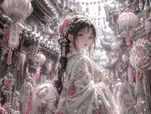 Pastel Pink and Silver Ornate Style Transfer – GPT Image 2 prompt by たねもみ 2.0 / Tanemomi Ver2.0