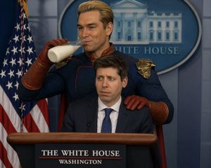 Intimidating Press Conference Meme – GPT Image 2 prompt by Matthew Berman