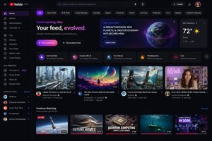 YouTube 2030 Interface – GPT Image 2 prompt by Patrick