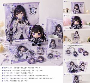 Maquette réaliste de produits dérivés VTuber – GPT Image 2 prompt by WTR