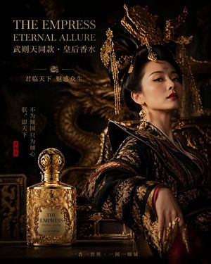 Prompt publicitaire pour parfum royal – GPT Image 2 prompt by 松果先森