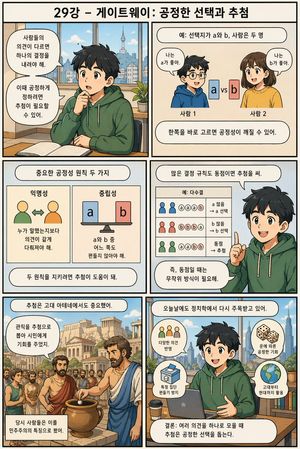 Infographie coréenne sur le choix équitable – GPT Image 2 prompt by Flow 영어연구소