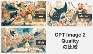 GPT Image 2 Quality Comparison Grid – GPT Image 2 prompt by さんかくてん
