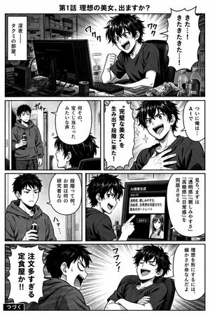 4-Panel-Manga-Seiten-Generator – GPT Image 2 prompt by トレンドさん