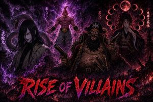 Dark Anime Villains Crossover-Poster – GPT Image 2 prompt by AIHubmix