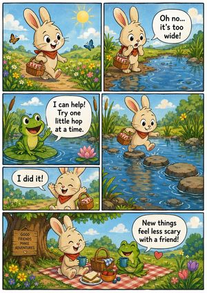 Indie Comic Book Page – GPT Image 2 prompt by 宝玉