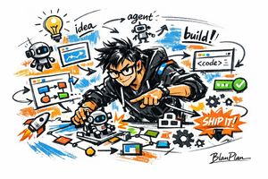 Graffiti Sketch AI Builder Style – GPT Image 2 prompt by Mutedmen