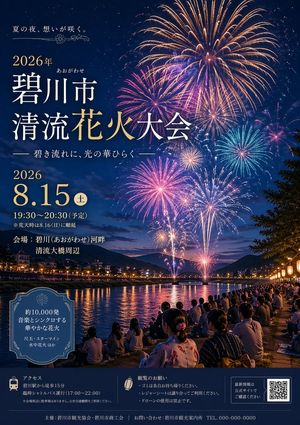 Japanese Fireworks Festival Poster – GPT Image 2 prompt by tear_stone