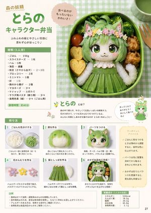 Page de recette de bento personnage – GPT Image 2 prompt by とらの