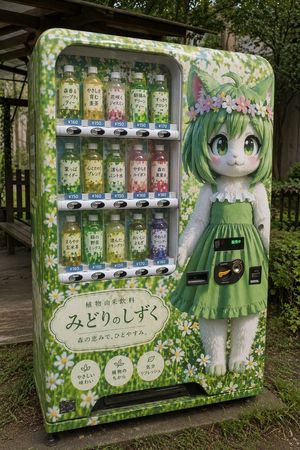 Custom Anime Vending Machine Design – GPT Image 2 prompt by とらの