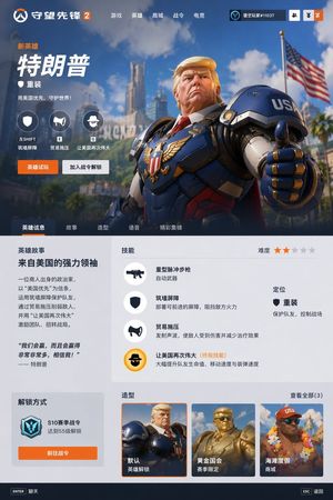 Overwatch Hero Concept Page – GPT Image 2 prompt by Yuuhann