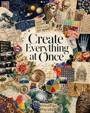 Visual Polyglot Magazine Collage – GPT Image 2 prompt by 宝玉