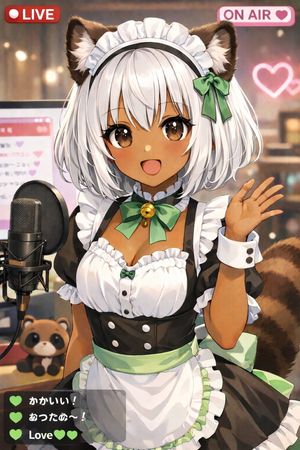 Overlay de live stream VTuber style anime – GPT Image 2 prompt by しーげっちは自分で描いた絵を動かしたい