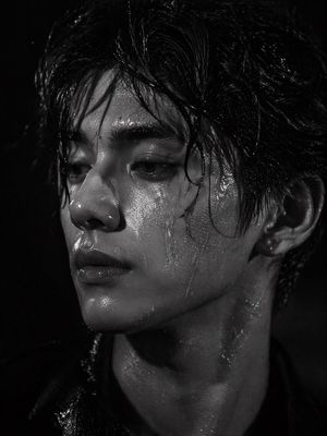 Dramatic Wet Portrait Photography – GPT Image 2 prompt by Ao Ye