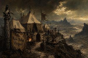 Dark Fantasy Cliffside Outpost – GPT Image 2 prompt by Rich Collins