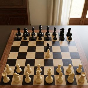 Realistic Chess Opening Photo – GPT Image 2 prompt by 1LittleCoder💻