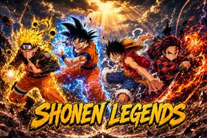 Episches Shonen-Crossover-Poster – GPT Image 2 prompt by AIHubmix