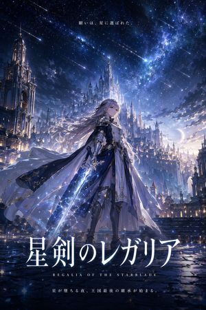 โปสเตอร์ภาพยนตร์อนิเมะแนวแฟนตาซีอัศวิน – GPT Image 2 prompt by みかみ.ai｜AI発信と個人開発